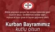 ERDEMİR KURBAN BAYRAMI MESAJI