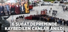 6 ŞUBAT DEPREMLERİNDE HAYATINI KAYBEDENLER KDZ. EREĞLİ’DE ANILDI